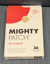 Mighty Patch - 36 Hydrocolloid Patches Acne Pimple Pimples