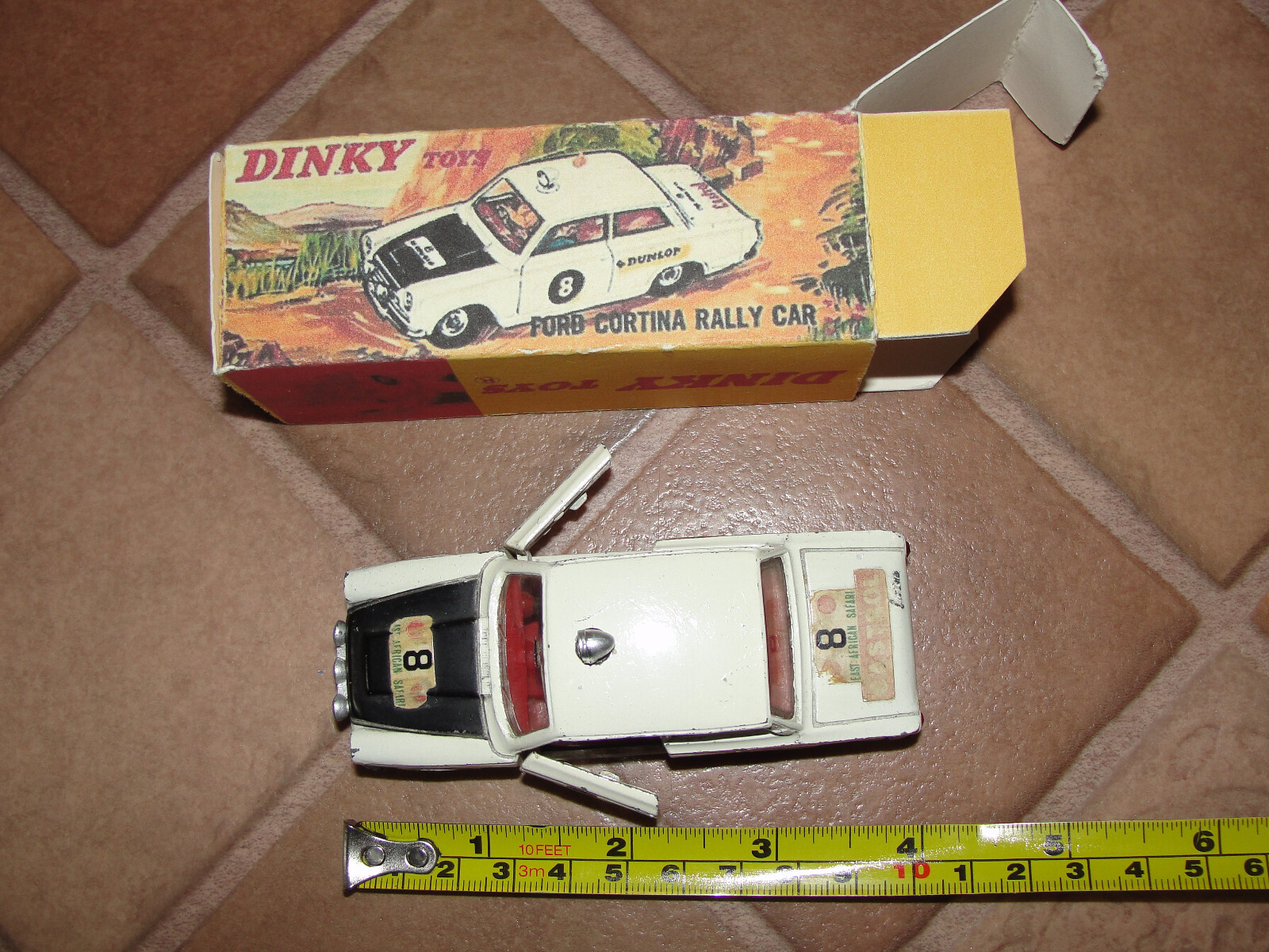 Dinky 212, Ford Cortina Rally - Free Price Guide & Review