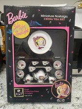 1994 Barbie Minature China Tea Set 35th Anniversary Limited Edition