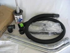 ABANAKI QVAC1 Pneumatic Drum-Top Vacuum Head, For 55 Gal. drums, 35 cfm 1MEB8