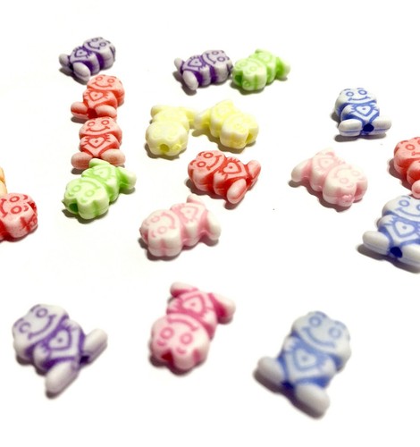100 pcs Cute Creatures and Creations Spacer Beads - Pick Your Style - Picture 10 of 22