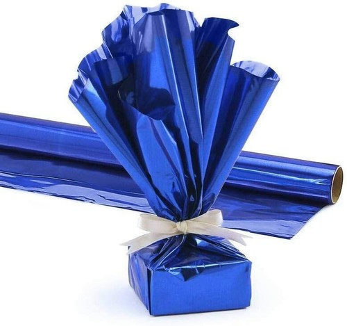 PMU Gift Wrap Mylar Roll Metallic 1.4 Mil PVC Film Reflective Foil Material - Picture 47 of 65