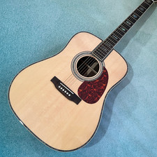 D45 41 inches solid spruce Acoustic electric guitar with pickup US warehouse