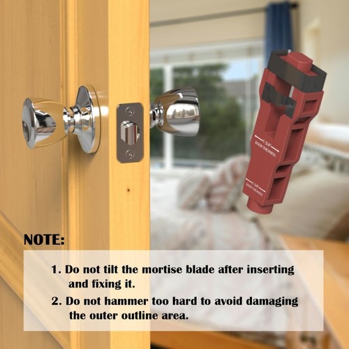 Enduring Mortise Tool Professional Installation Tool Door Lock Installation - Picture 7 of 12
