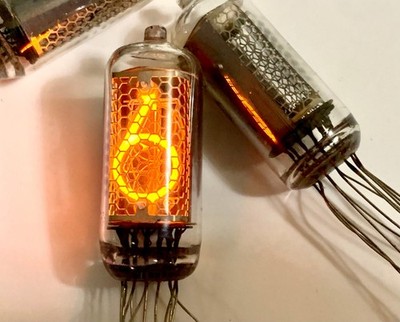 19 Pcs IN-8-2 Nixie Tubes Lot: New Tested USSR Indicator Tubes