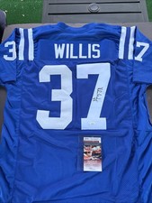Khari Willis Autographed Signed XL Custom Colts Jersey-JSA Witnessed