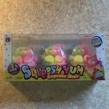 JA-RU Multicolor Squeeze Ball Squishy Stretchy Tear-Resistant 3-Pack 3365