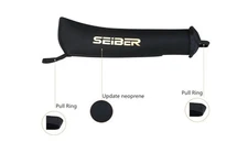 SEIBER Scope Cover Waterproof Neoprene Riflescope Covers Optics Lens Cover Sz M