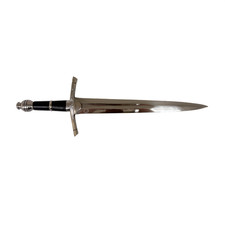 Couteau poignard acier double tranchant sans marque accessoire avec fourreau de ceinture S01-112