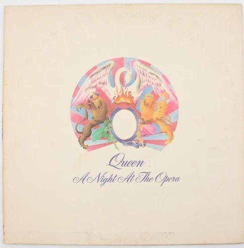 Queen A Night At The Opera 1975 LP Vinyl Record 7E-1053 Elektra VG