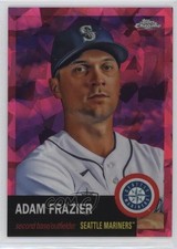 2022 Chrome Platinum Anniversary Fuchsia Atomic Refractor /100 Adam Frazier 0a9a