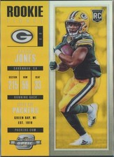 2017 Panini Contenders Optic #99 AARON JONES Packers Gold /10