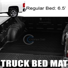 Fits 07-18 Silveradosierra 6.5 Black Diamond Truck Bed Trunk Mat Carpet Liner Fits 07-18 Silveradosierra 6.5 Black Diamond Truck Bed Trunk Mat Carpet Liner
