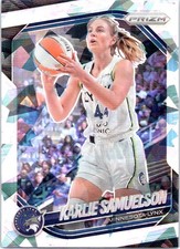 2025 Panini Prizm WNBA #102 Karlie Samuelson Ice Prizms