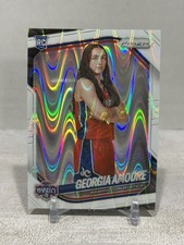 2025 WNBA Prizm Georgia Amoore WHITE SEISMIC PRIZM ROOKIE #103 Mystics RC