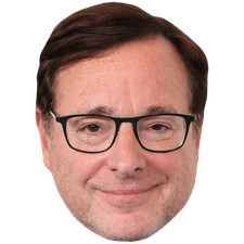 Bob Saget (Glasses) Celebrity Mask, Flat Card Face, Fancy Dress Mask