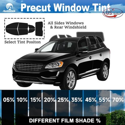 PreCut All Side + Rear Window Film Any Tint Shade % For Volvo XC60 2010-2017