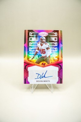 2023 Certified Devin White MIRROR SIGNATURES PINK AUTO /75 #MS30 Buccaneers