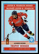 2009-10 O-Pee-Chee Trophy Winners Lester B. Pearson Award Washington Capitals