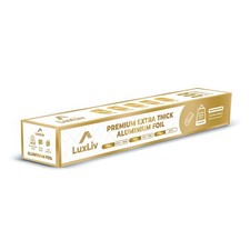 Extra Wide Aluminum Foil Roll Heavy Duty   18in x 131ft Length 20 Micron thic...