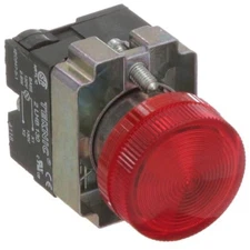 1pk ALTECH CORP 2PLB4LB-110 Panel Mount Indicator LED Pilot 22mm Red 110VAC