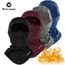   Winter Cycling Mask Fleece Thermal Windproof Full Face Mask Outdoor 