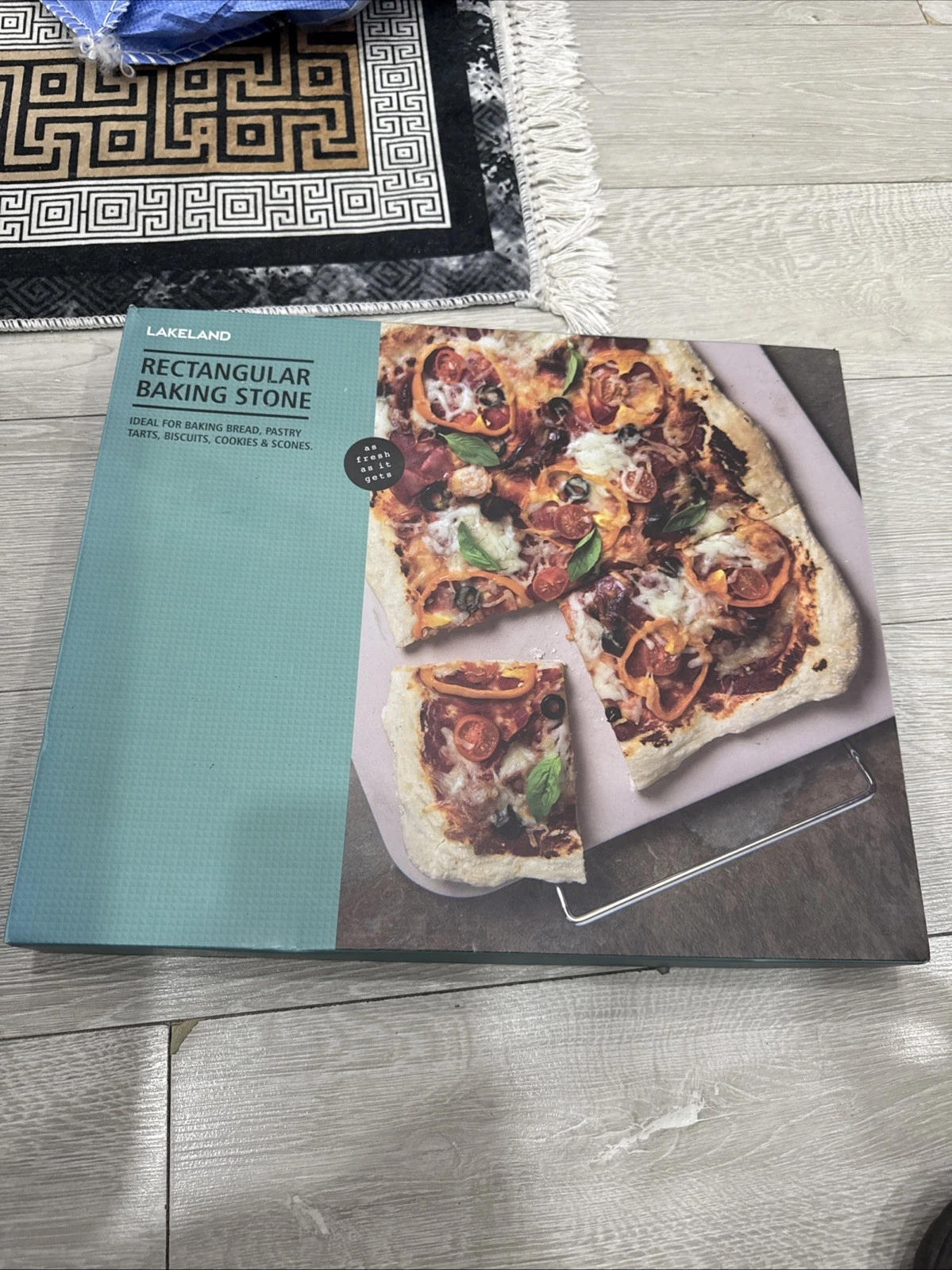 Lakeland Rectangular Pizza Baking Stone Rectangular, 35.5cm X 40.5cm
Opens in a new window or tab