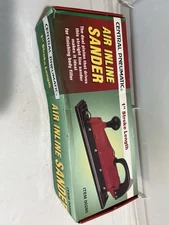 Central Pneumatic Straight Line Motion Air Inline Sander Working Model 280