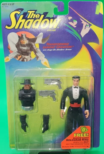The Shadow Transforming Lamont Cranston Vintage Action Figure 1994 MOC Kenner