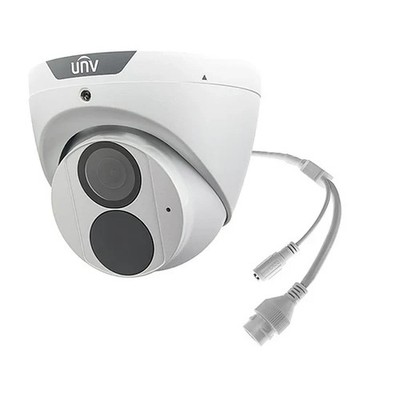 UNV Uniview 4MP IP Weatherproof IR Turret Camera IPC3614SR-ADF28KM-H Open Box