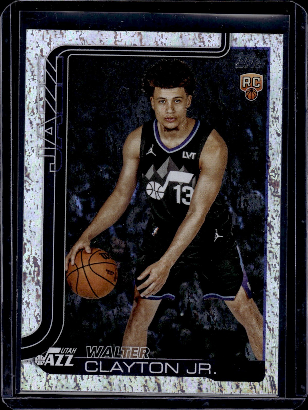 Walter Clayton Jr. Rookie 2025-26 Topps Sandglitter RC #218 - Utah Jazz
