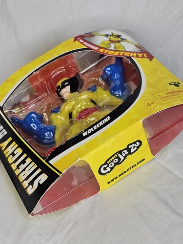 Heroes of Goo Jit Zu X-Men '97 Wolverine Stretchy Action Figure ▪︎ DAMAGED BOX - Picture 4 of 5