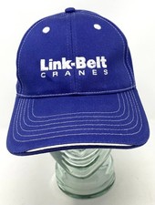 Link Belt Cranes Sportsman Team One Strapback Hat Heavy Duty Construction Cranes