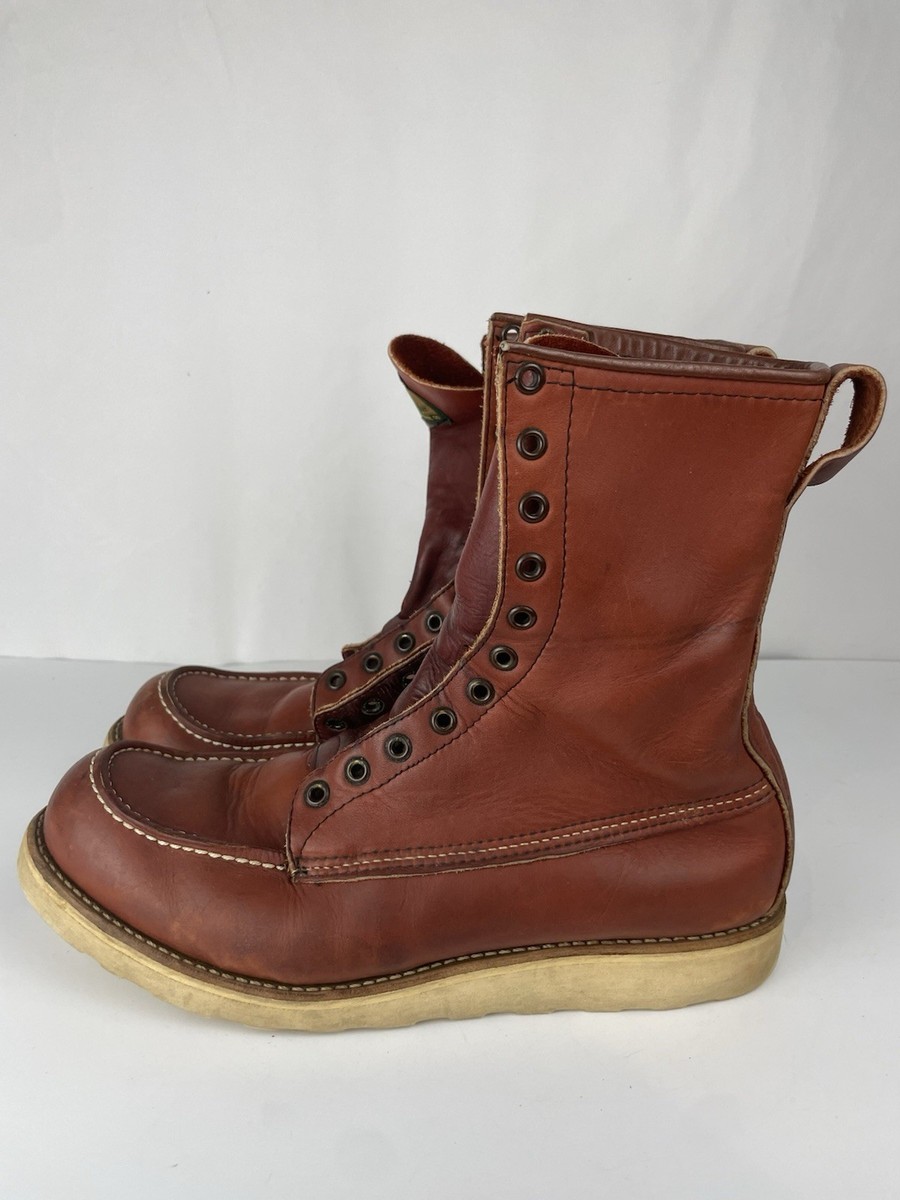 靴 90'Smade in USA RED WING'S Irish setter RED WING Irish Setter 877 Heritage Moc Toe Brown Oro Legacy