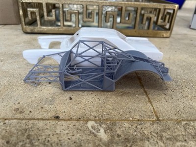 3d Drag Chassis For Revell '68 Dodge Dart HEMI 2'n] 1/25 Model Kit