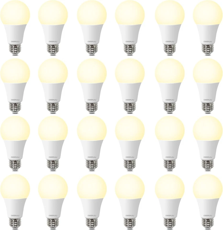Energy Efficient 100W Equivalent LED Bulbs, 24 Pack - Image 3 of 4