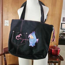 Disney Eeyore Dark Denim Purse Tote Bag