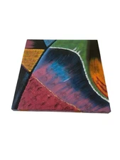 SM Palmer Abstract Art Painting Reproduction Mounted On Wood Frame 12” X 12” #3