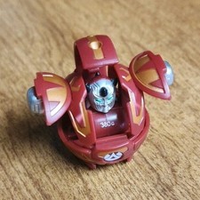 Figura de acción Bakugan Transforming Bakugan Battle Brawlers rojo oro plata Plas...