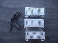 G-Tech. G-RAID mini 1TB External HD with FW 800 Cable_Lot of 3
