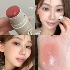 Herorange Aqua Powder Blusher Stick Korean Girls Whitening Natural Naked Makeup