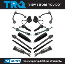 TRQ Steering & Suspension Kit For 05-09 Dodge Dakota 06-09 Mitsubishi Raider