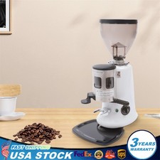 Commercial Espresso Machine 350W, Semi-Automatic Coffee Maker 10 grinding levels
