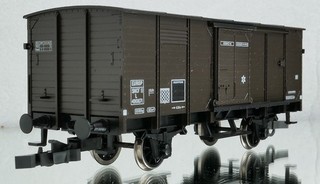 FLEISCHMANN WAGON COUVERT BOIS SNCF