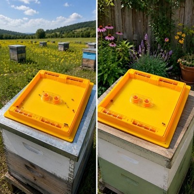 Bienenfutterspender, Top-Feeder, einfache Installation, Imkereibedarf,