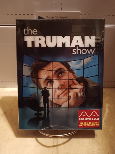NEW The Truman Show 4K Double Lenticular A SteelBook Blu-ray [1998] MANTA LAB - Picture 2 of 14