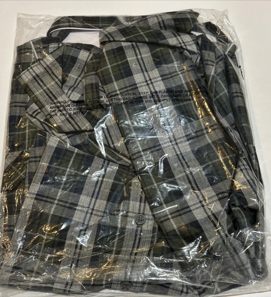 Lote grande y alto de 2 camisas Croft & Barrow ajuste clásico abotonadas LT/L altas ~ nuevas con etiquetas Foto 3 de 4