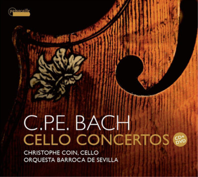 Carl Philipp Emanuel Bach C.P.E. Bach: Cello Concertos (CD) Album with DVD