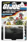 1987 MAP Anti Aircraft Gun UNCUT CARD BACK full cardback Action Pack GI Joe JTC