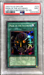 Mask of the Accursed LON-019 Labyrinth of Nightmare 1st Edition Super Rare